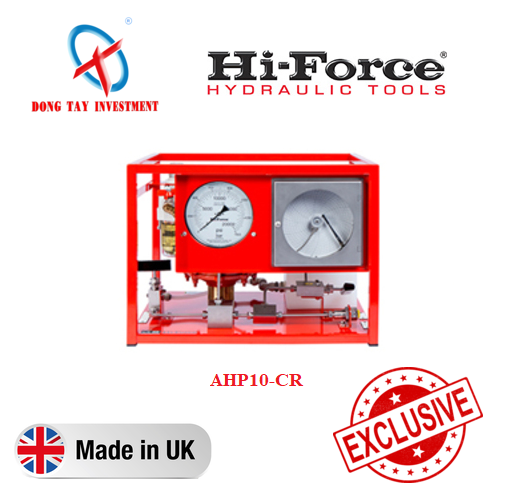 Bơm test áp suất khí nén lưu lượng trung bình Hi-Force AHP10-CR
