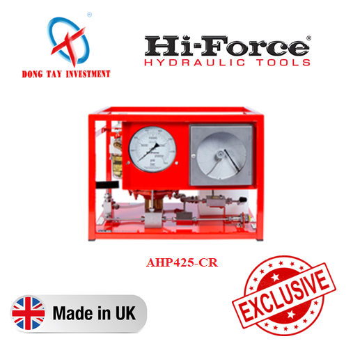 Bơm test áp suất khí nén lưu lượng trung bình Hi-Force AHP425-CR