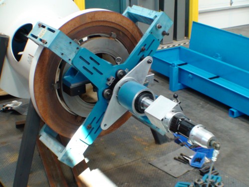 Máy doa lỗ kiểu gá ngoài - Line boring Machine